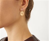 Vicenza - Piazzetta Palladio 2 - Orecchini Marco Bicego Donna Lunaria in Oro giallo Diamante 0.05 Ct OB1342-A-B - OB1342-A-B